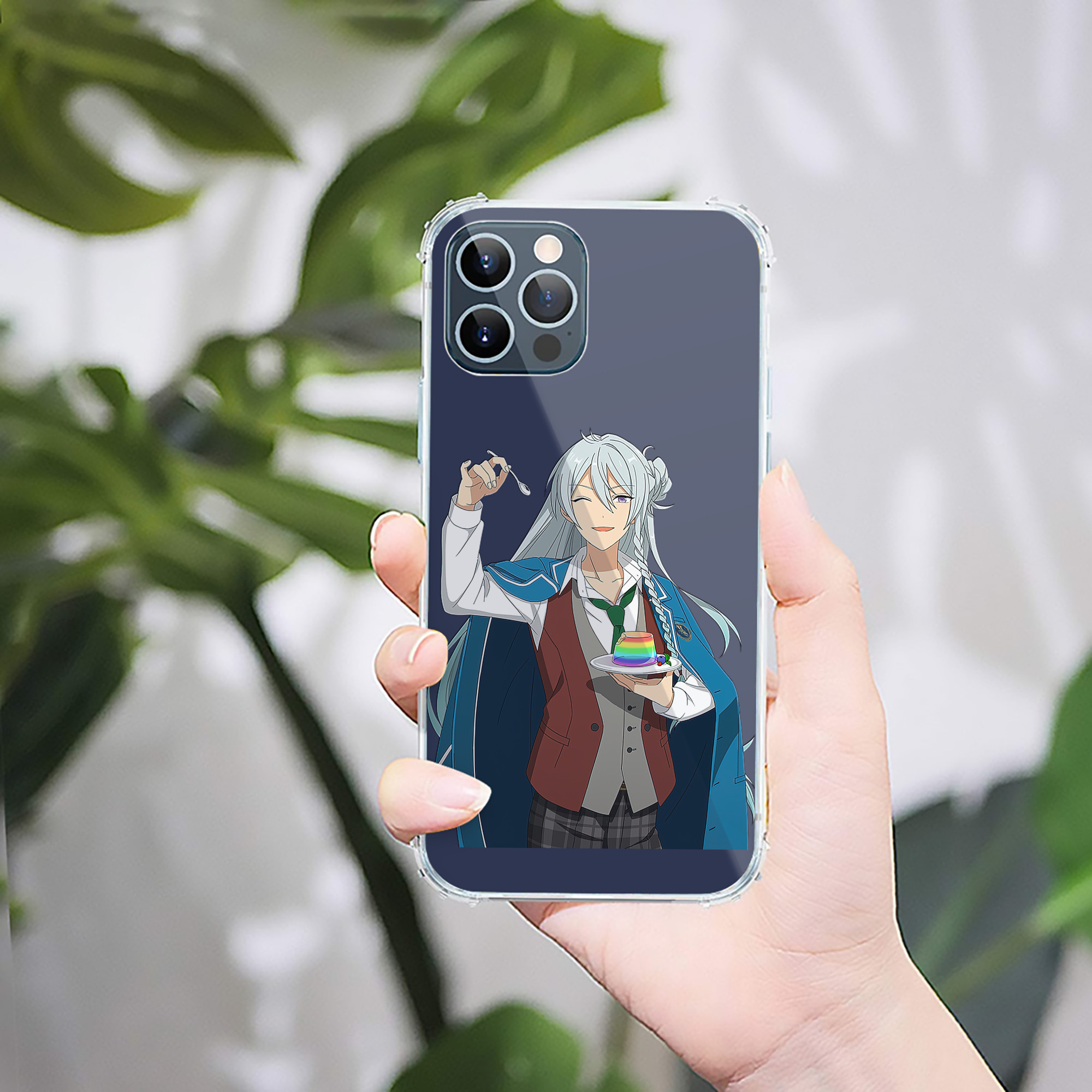 （画像用） あんさんぶるスターズ! Ensemble Stars 【iPhone 12シリーズ対応】透明スマホケース（クリアソフトケース）